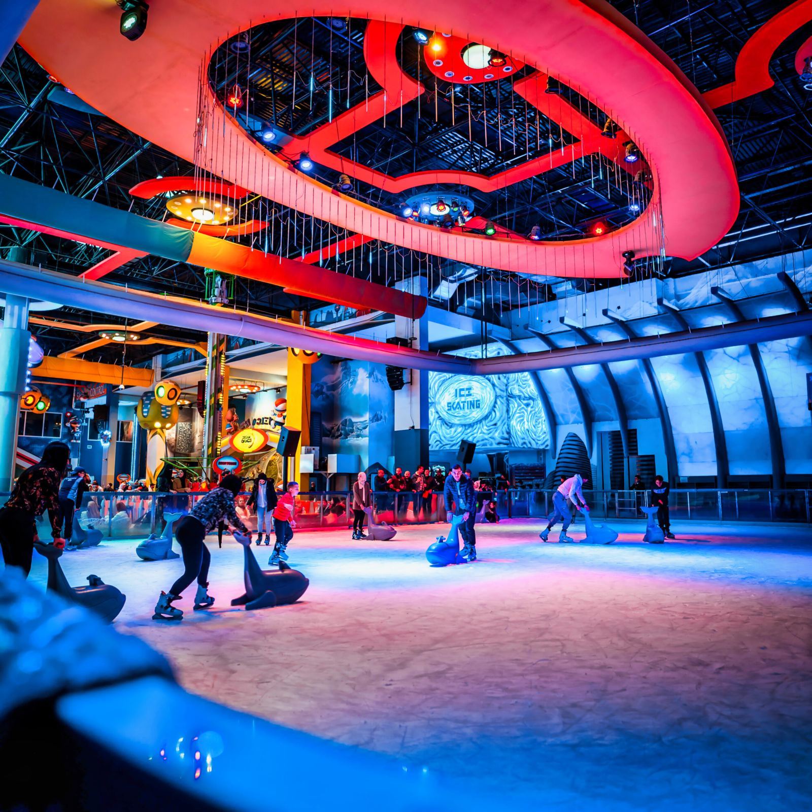 La patinoire de Dream Games